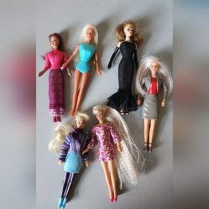 Vintage Barbie Collectible Figures Bundle